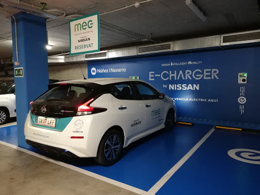 MEC electric carsharing Sant Gervasi BCN