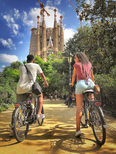 PHOTO EBIKE TOUR BARCELONA