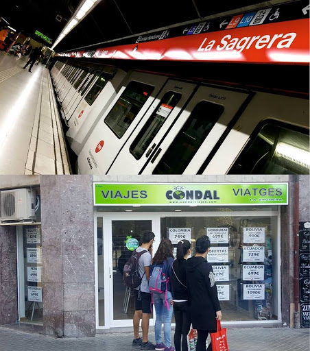 Condal Viajes La Sagrera, Billetes aéreos a Latinoamérica.