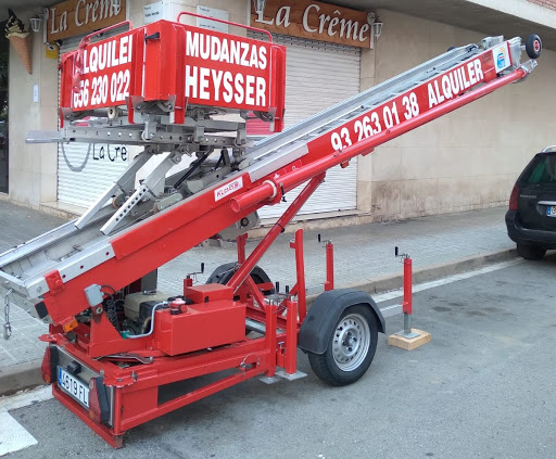 Heysser Plataforma Elevadora Por fachada