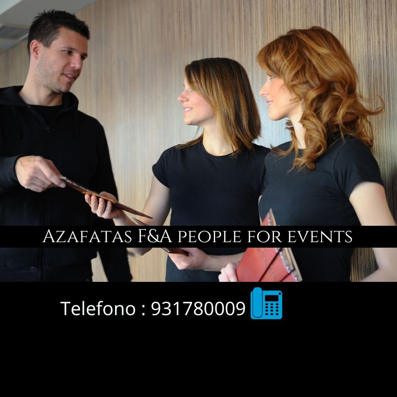 Azafatas FyA people for events