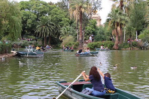 Barcas del Parque de la Ciutadella