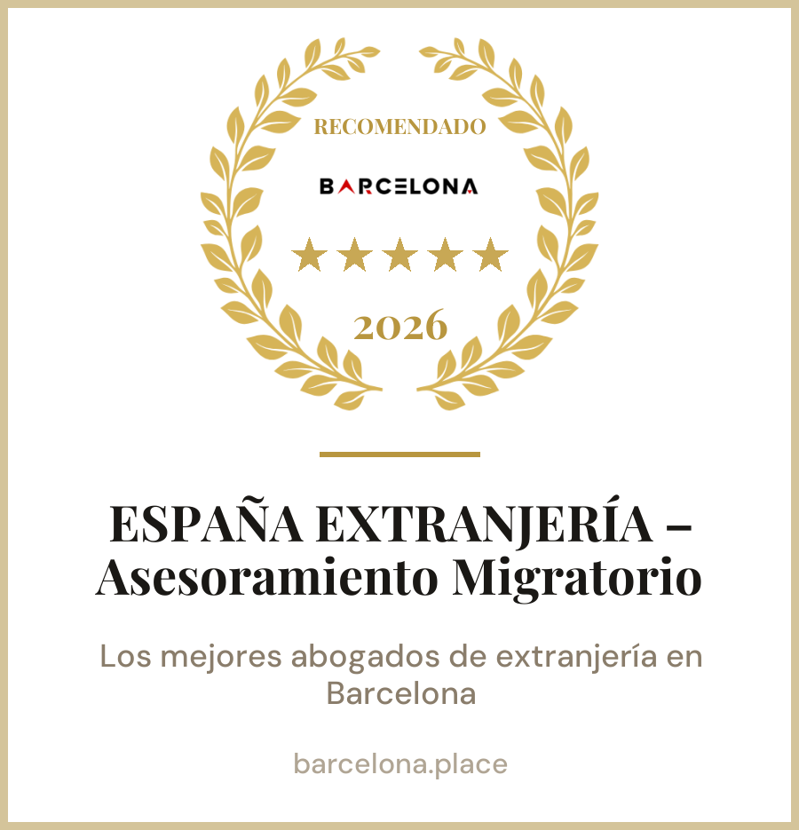 España Extranjería recomendada por Barcelona Place
